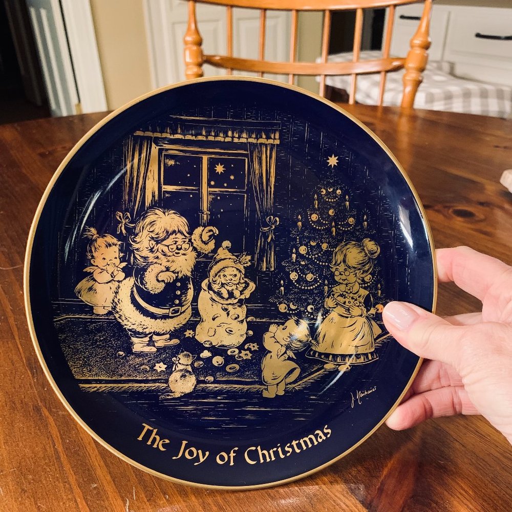 "Christmas 1976" Limited Edition Plate - H H Lihs Collection